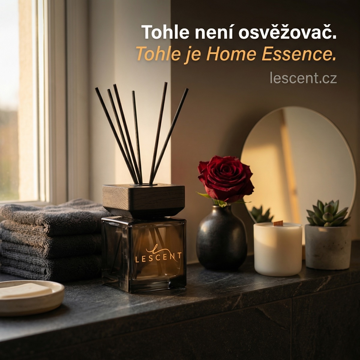 Tohle není osvěžovač. Tohle je Home Essence.