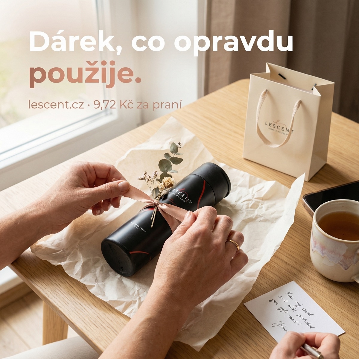 Dárek, co opravdu použije.